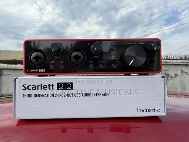 Focusrite Scarlett 2i2 3rd Gen Usb Audio Interface. · Photo 1