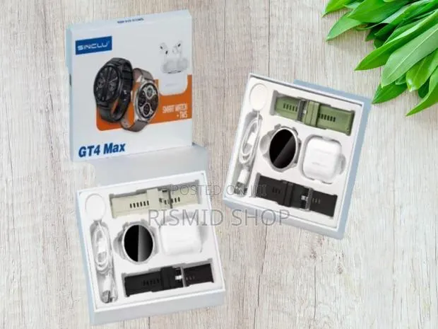 Sinclu Gt4 Max Smartwatch and TWS Earbuds Gift Set · Photo 1