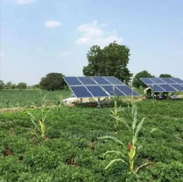 Solar Power and Irrigation Installation · Photo 1