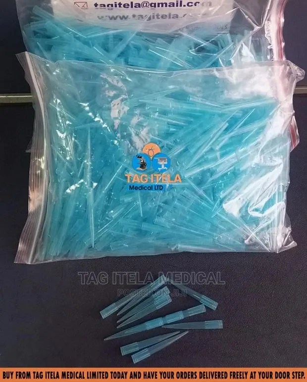 Pipette Tips (Blue) · Photo 1