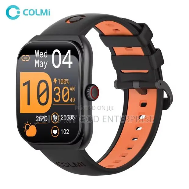 Colmi P86 1.93" Amoled Men Ip68 Waterproof Smart Watch - Black · Photo 1