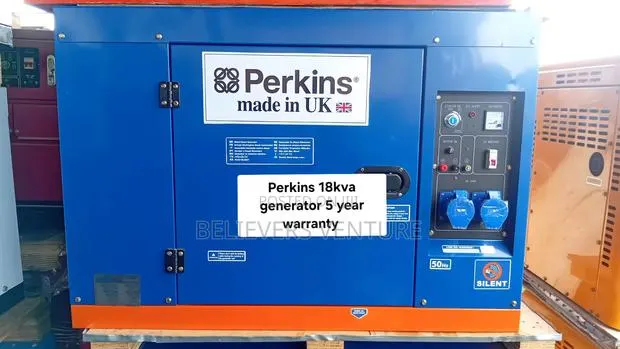 Perkins 18KVA Diesel Generator – Stable Power, Anytime · Photo 1