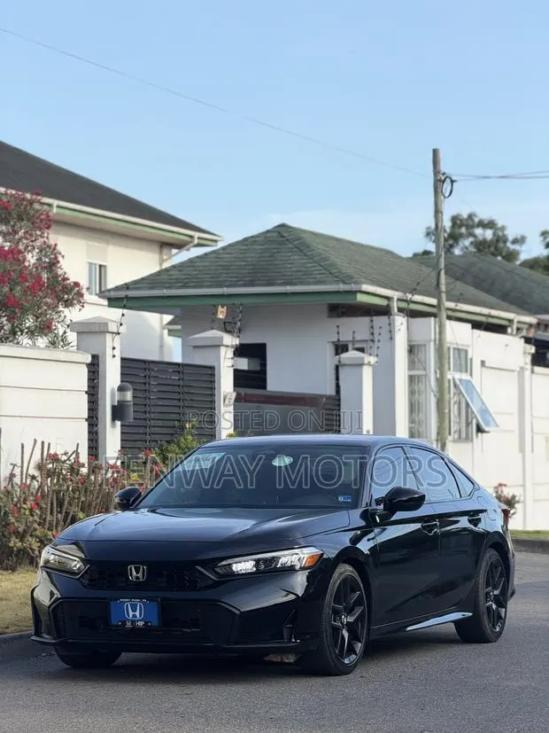 Honda Civic Sport CVT 2025 Black · Photo 1