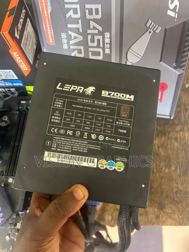 LEPA B700m 700w 80+ Bronze Semi Modular Gaming PSU · Photo 1