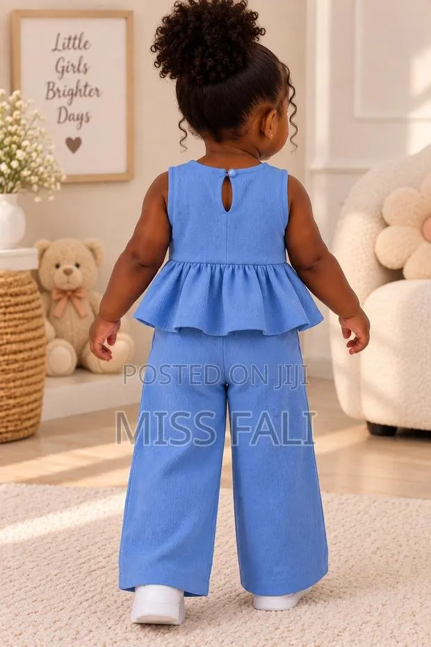 Little Blue Bow Set. 12-18Months · Photo 2