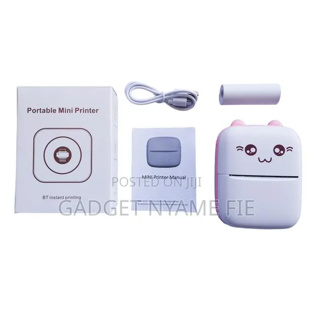 Hd Mini Thermal Inkless Wireless Bluetooth Printer - Phone Compatible · Photo 1