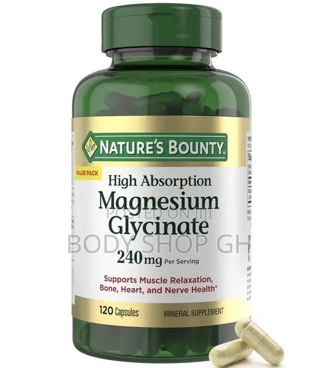 Nature’S Bounty Advance High Absorption Magnesium Glycinate 240 Mg - · Photo 1