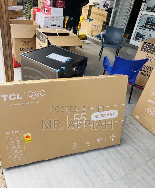 Check Out Sufficient TCL 55” Uhd Smart Google Television · Photo 1