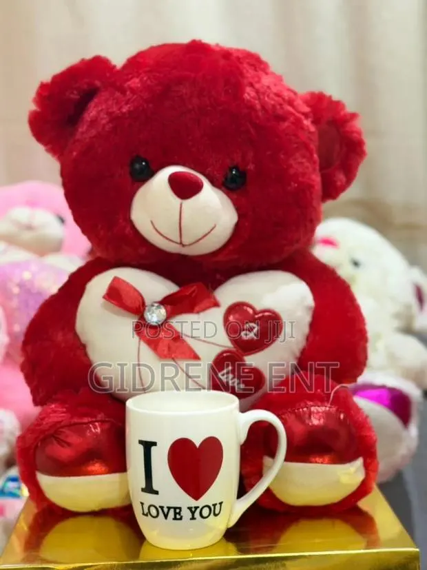 Teddy Red Cute Love · Photo 1