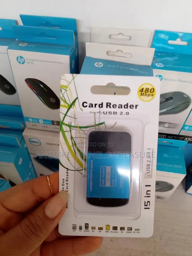 15-in-1 USB 2.0 Multi Memory Card Reader – 480Mbps · Photo 1