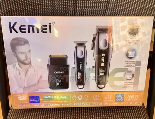 Kemei Professional Men Grooming Kits 3in1 · Photo 1