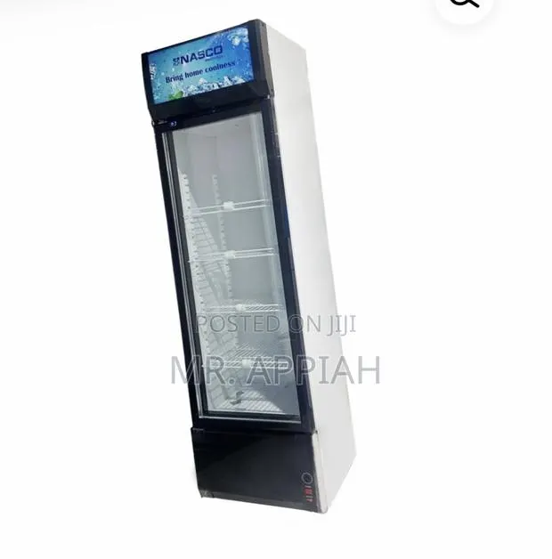 Sleek Nasco Nas-Fl360-1dr 1 Door Electric Display Fridge · Photo 1