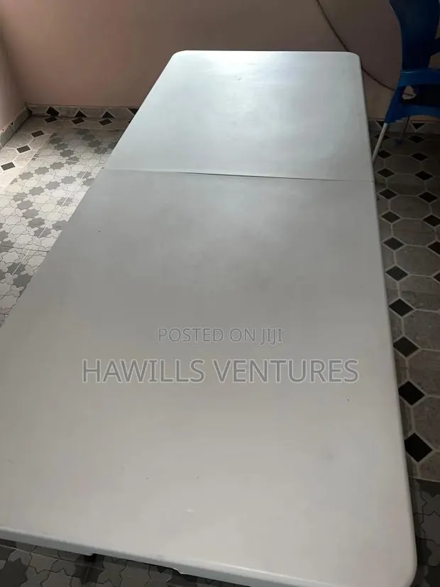 Foldable Rectangular Plastic Table(12 - 1) · Photo 1