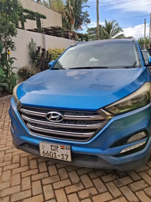 Hyundai Tucson Eco AWD 2017 Blue · Photo 1