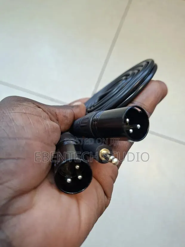 3.5mm Jack To Dual Stereo Xlr Male Cable · Photo 1