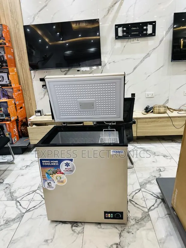 Best Buy for Less Chest Freezer Single Door Nascogold Color 200fl 150l · Photo 1