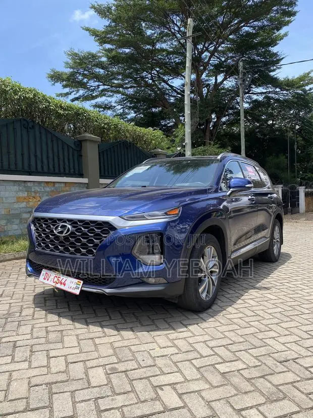 Hyundai Santa Fe Ultimate 2.4 AWD 2019 Blue · Photo 1