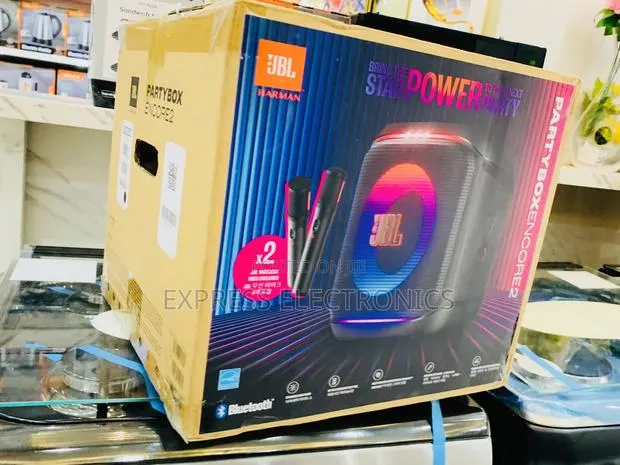 Text Us Fir JBL PartyBox Encore Essential 2 Portable Speaker With Mic · Photo 1
