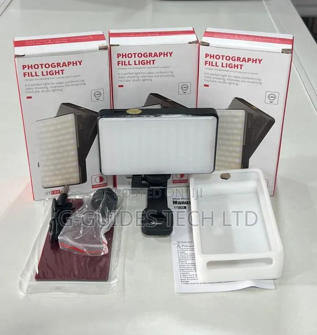 St120 Photography Fill Light Rechargeable, Clip Led Light · Photo 1