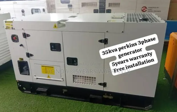 Official Perkins 35kva Generator 3phase Diesel Fully Ats · Photo 1
