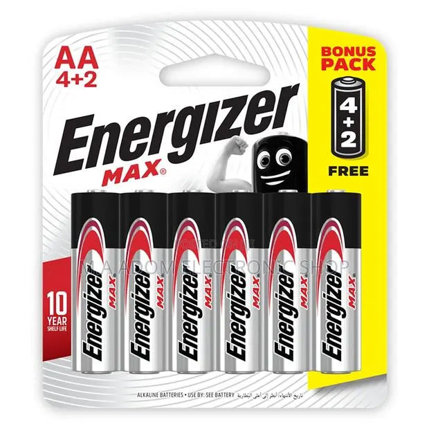 Non Rechargeable Aa Max Energizer Battery · Photo 1