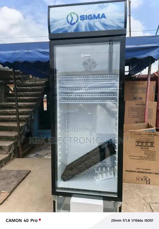 Sigma 380Liter Display Refrigerator Single Door · Photo 1