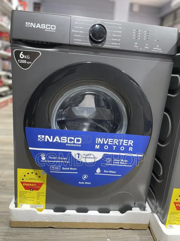 Nasco 6kg Front Load Washing Machine · Photo 1