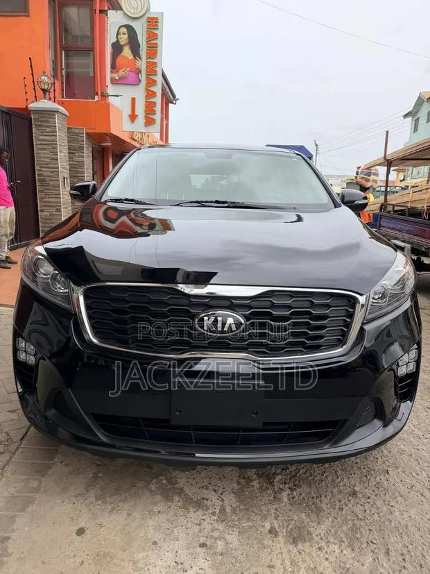 Kia Sorento 2.4L LX AWD 2020 Black · Photo 1