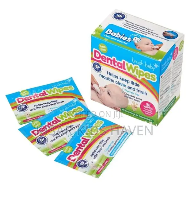 28 Pieces Baby Dental Wipes · Photo 1