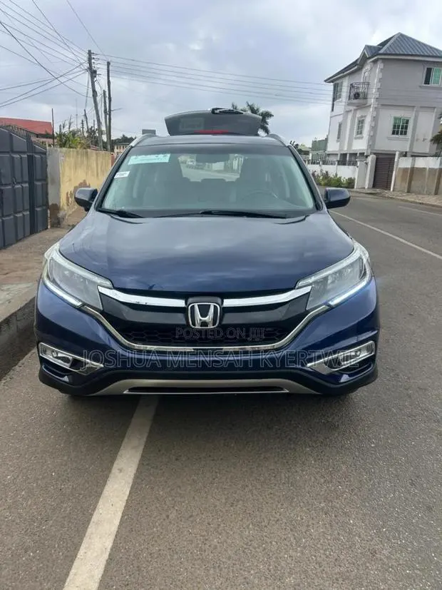 Honda CR-V LX 4dr SUV AWD (2.4L 4cyl CVT) 2015 Blue · Photo 1