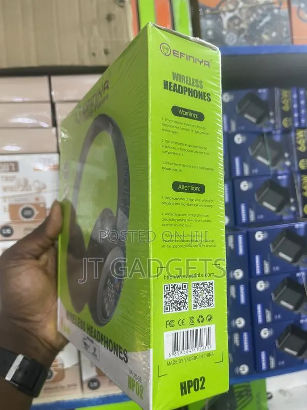 Efiniya HP02 Wireless Headphones Enjoy Your Music Without Limits! · Photo 2
