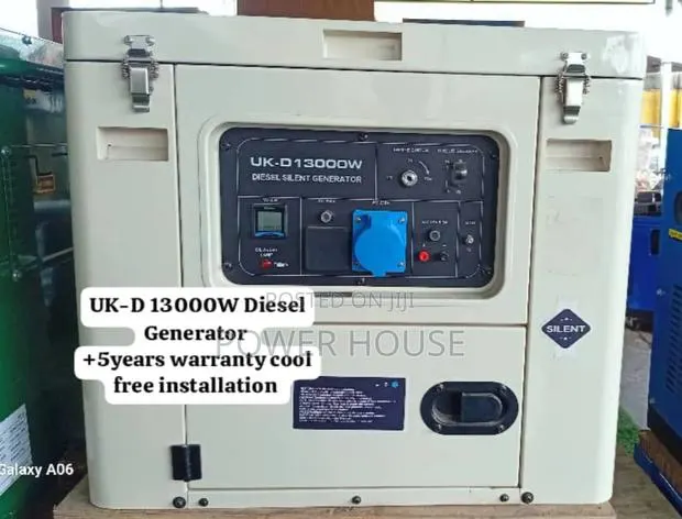 Spin Pick Uk-D 10kva Generator Silent Uk-D 10kva Generator 13000watts · Photo 1
