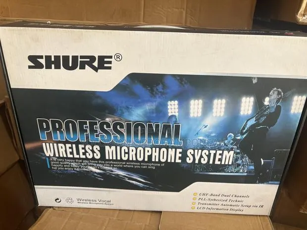 Shure Professional Wireless Microphone System Box · Photo 1
