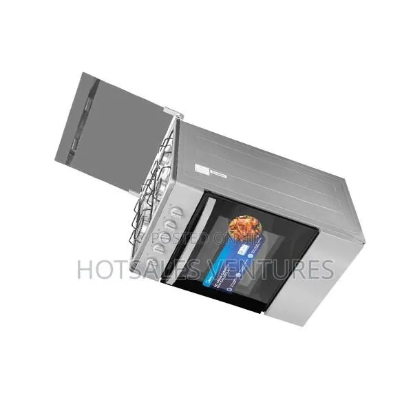 QUALITY Midea 4 Burner SILVER Gas Cooker - SP5055T082-S · Photo 1