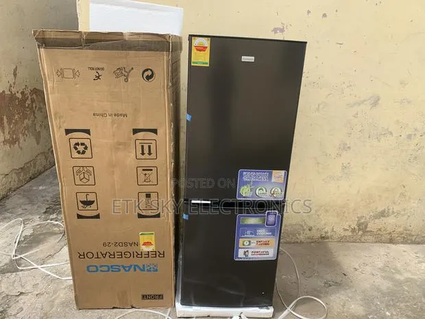 Nasco 207L Bottom Freezer Refrigerator · Photo 1