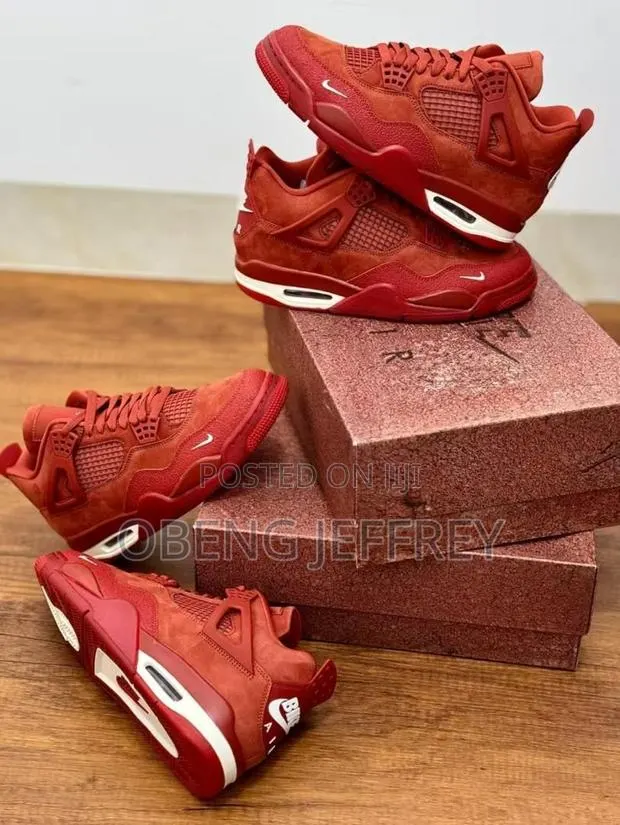 Original Bike Air Jordan 4 Red · Photo 1