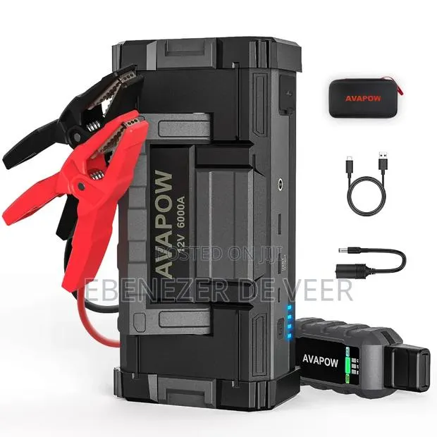 Avapow A68 Jump Starter 6000a · Photo 1