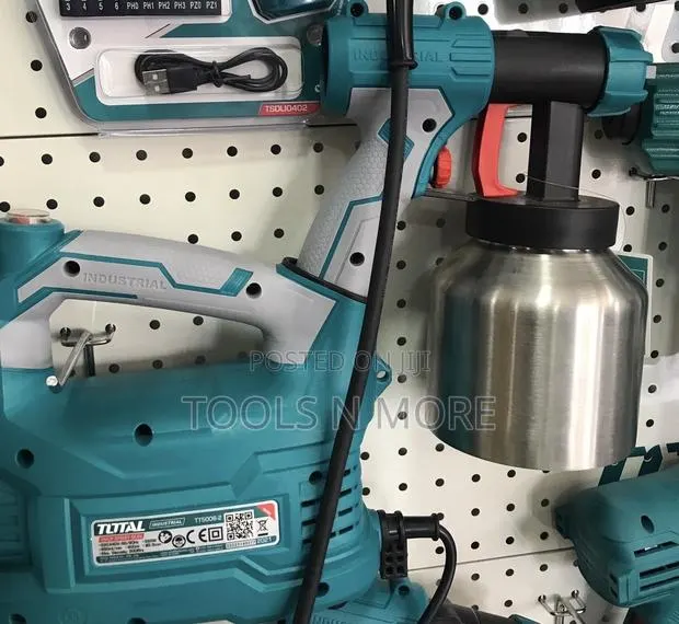 Total 550w Electric Spray Gun (Stainless Steel Can) · Photo 1