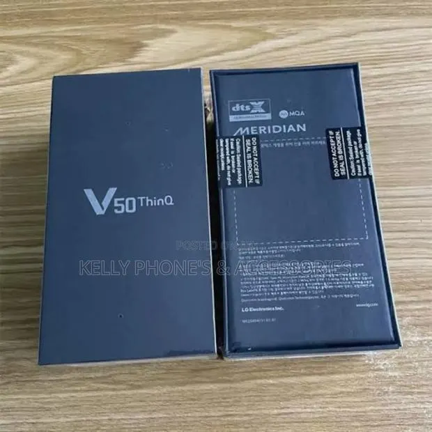 New LG V50 ThinQ 128 GB Black · Photo 1