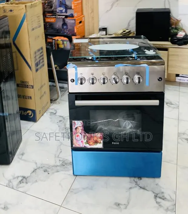 Kindly Try Out 60/60 New Line Gas Stove Oven 4-Burner Ferre · Photo 1