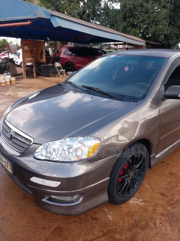Toyota Corolla 2008 Black · Photo 1