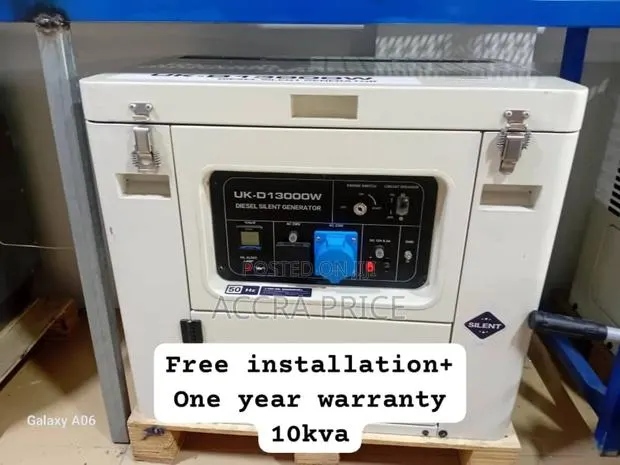Power Crisis Solution 10kva Uk-D Diesel Gen Brit Uk-D · Photo 1