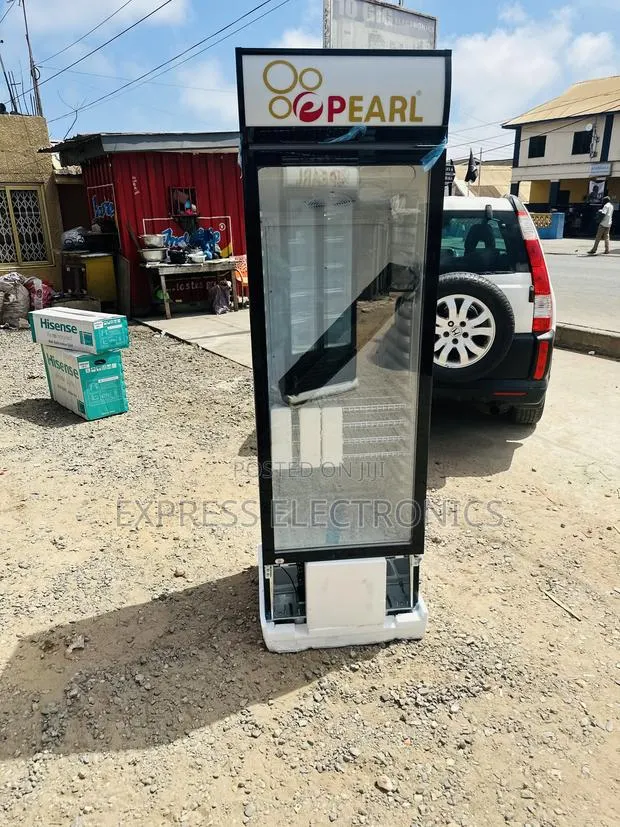 Rich Sleek Display Fridge Pearl PVC-352 300L Single Door · Photo 1