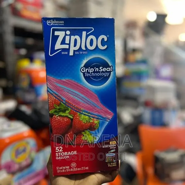 Zip Locks Gallon Size 52 Count · Photo 1