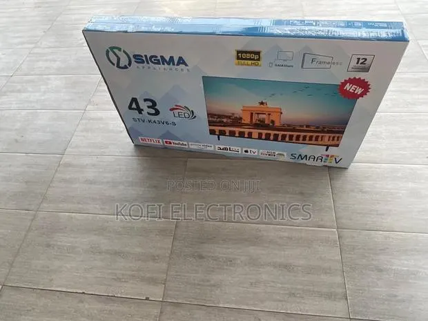 Sigma 43′′ Smart Led Tv Modern Home Entertainment · Photo 1