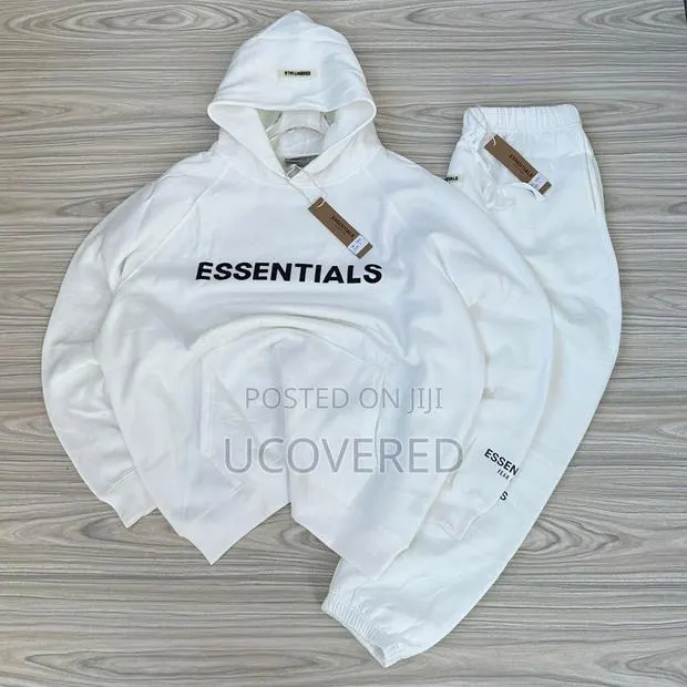 Essentials Pullover Hoodie + Joggers Unisex Cotton Hoodies · Photo 1