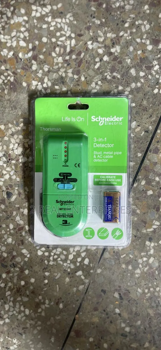 Schneider 3 In 1 Detector Stud,Pipe,Metal Ac Cable · Photo 1