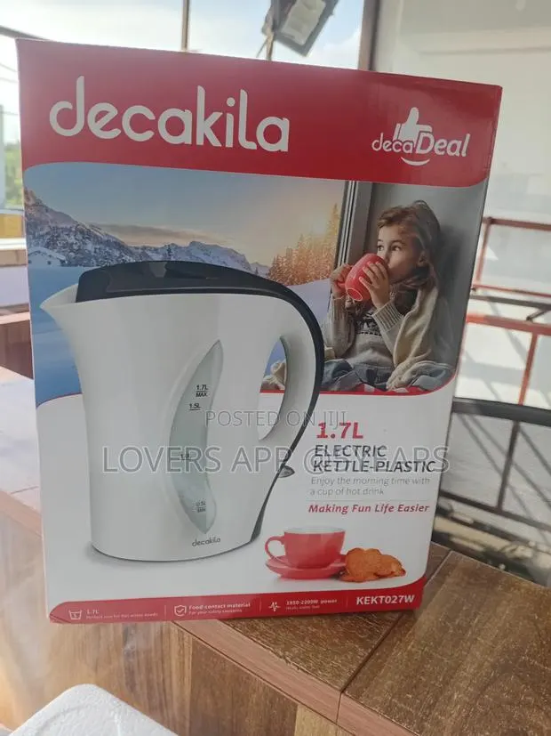Premium Electric Kettle – Stylish, Safe and Efficient · Photo 1