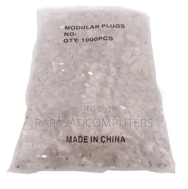 Cat 6 Rj45 Connectors - 1000pcs · Photo 1