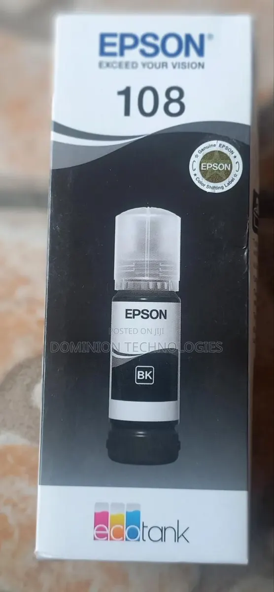 Epson Ink 108 Black · Photo 1